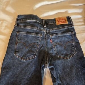 Levi's Dark Blue Denim Jeans 311 shaping